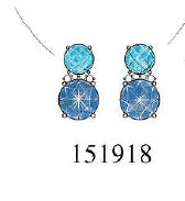 Morganite, Pink Tourmaline And Diamond Earrings In 14k White Gold