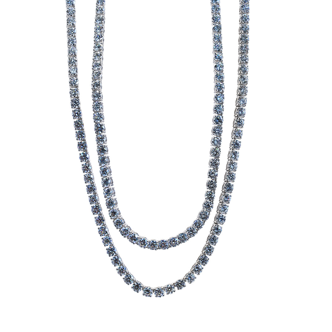 Diamond Necklace In 18k White Gold (45 Ct Tw.)