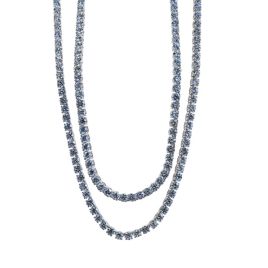 Diamond Necklace In 18k White Gold (45 Ct Tw.)