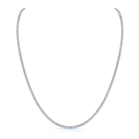 18kw 78.50 Ctw Diamond Opera Necklace 1/2's
