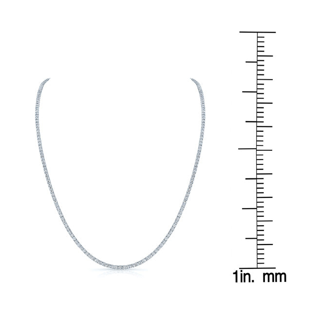 18kw 78.50 Ctw Diamond Opera Necklace 1/2's