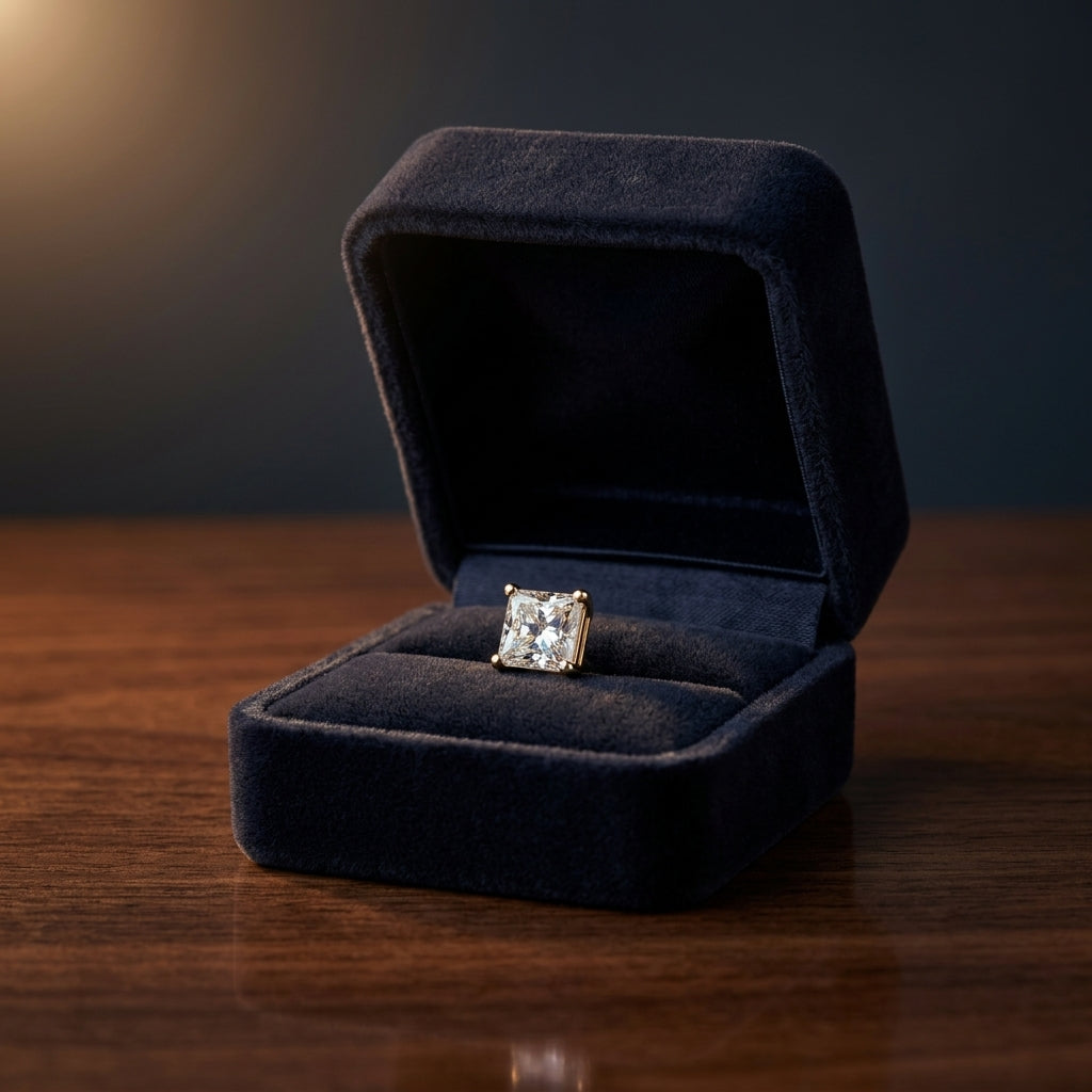 14k White Gold 8-prong Round Brilliant Diamond Stud Earrings (1 Ct. T.w., Si1-si2 Clarity, J-k Color) — gift presentation