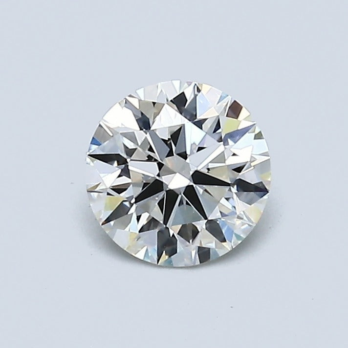 0.70 Carat Round Diamond, I Color, VS2 Clarity