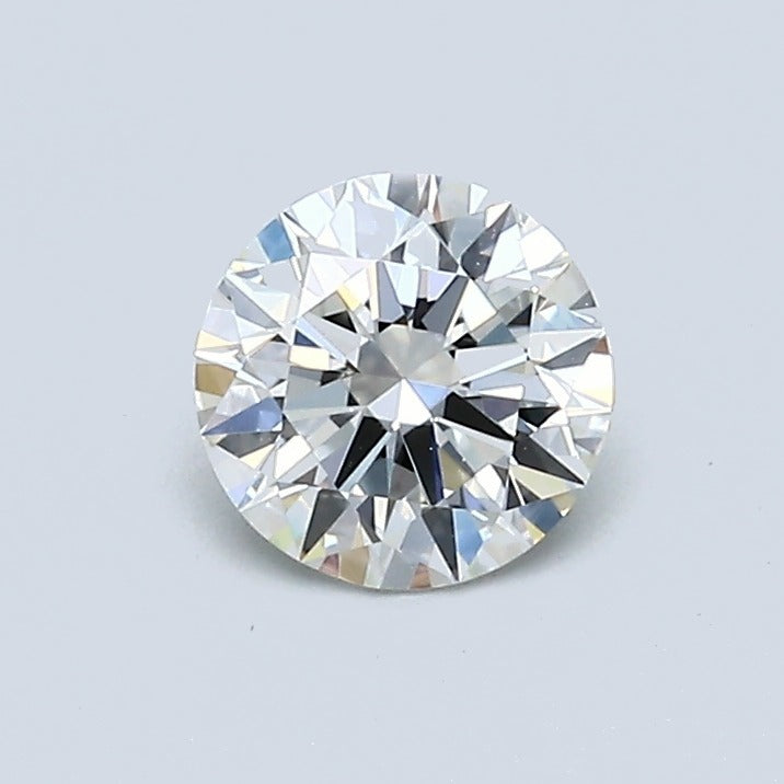0.70 Carat Round Diamond, I Color, VS2 Clarity