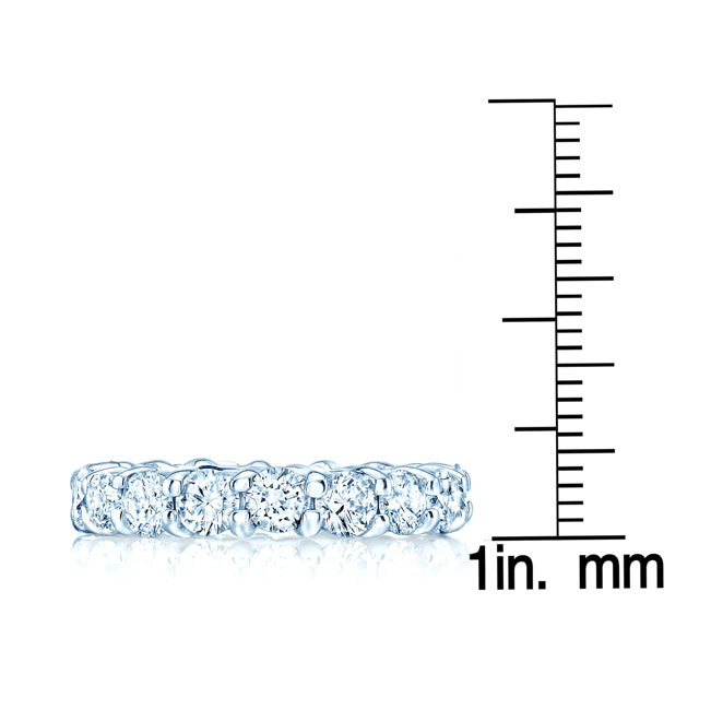 Diamond Eternity Ring In 14k White Gold