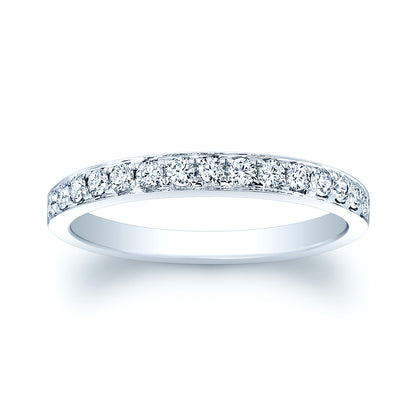 Coronet 2-1/2ct Equiv Bridal Set 14k White Gold