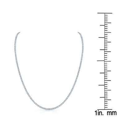 18kw 78.50 Ctw Diamond Opera Necklace 1/2's