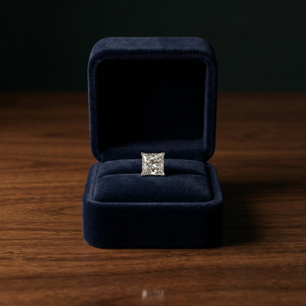 18k White Gold 8-prong Round Brilliant Diamond Stud Earrings (1.06 Ct. T.w., Vs1-vs2 Clarity, H-i Color) — gift presentation