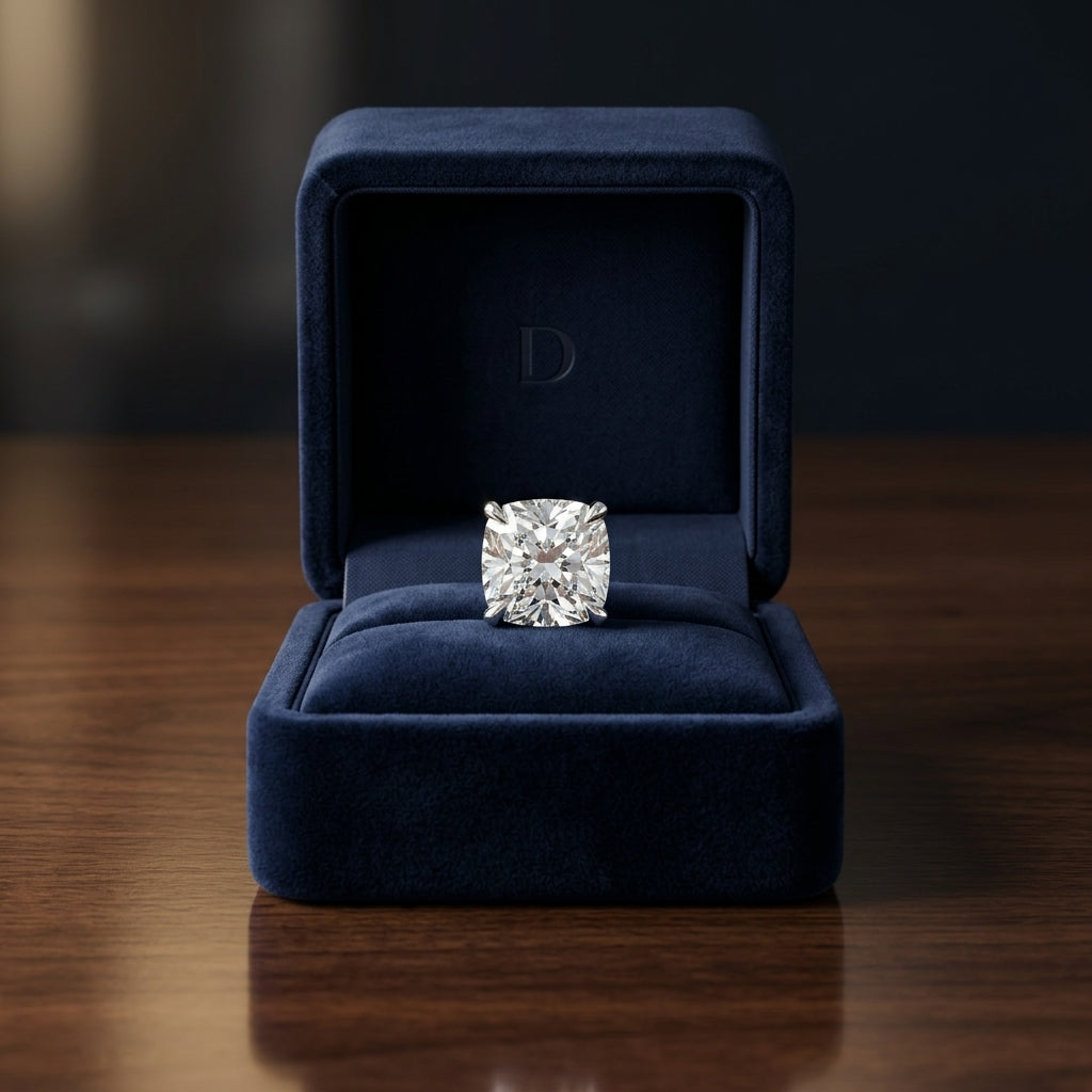 18k White Gold 8-prong Round Brilliant Diamond Stud Earrings (2.09 Ct. T.w., Si1-si2 Clarity, H-i Color) — gift presentation