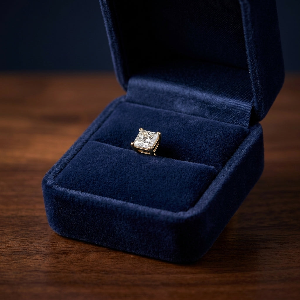 18k Yellow Gold 8-prong Round Brilliant Diamond Stud Earrings (1 Ct. T.w., Si1-si2 Clarity, H-i Color) — gift presentation