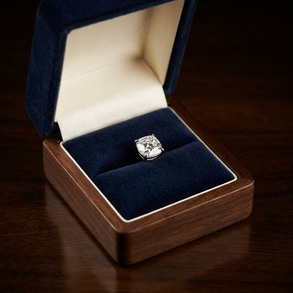 18k Yellow Gold 8-prong Round Brilliant Diamond Stud Earrings (1.06 Ct. T.w., Vs1-vs2 Clarity, H-i Color) — gift presentation
