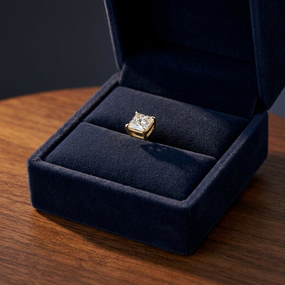 18k Yellow Gold 8-prong Round Brilliant Diamond Stud Earrings (1 Ct. T.w., Si1-si2 Clarity, J-k Color) — gift presentation