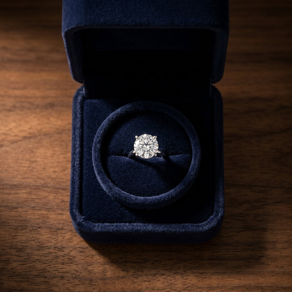 14k Rose Gold 4-prong Round Brilliant Diamond Stud Earrings (1.5 Ct. T.w., Si1-si2 Clarity, H-i Color) — gift presentation