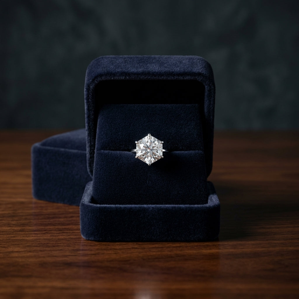 14k White Gold 6-prong Round Brilliant Diamond Stud Earrings (1 Ct. T.w., Si1-si2 Clarity, J-k Color) — gift presentation