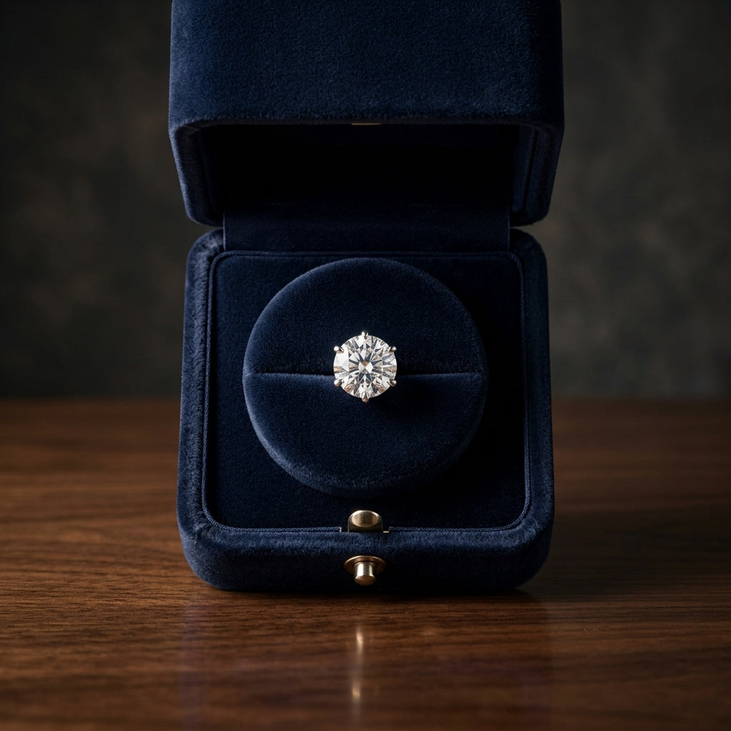 14k White Gold 6-prong Round Brilliant Diamond Stud Earrings (1.5 Ct. T.w., Si1-si2 Clarity, H-i Color) — gift presentation
