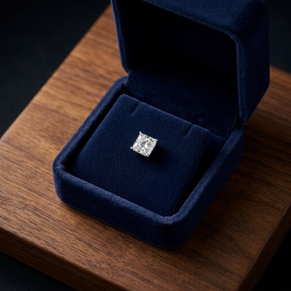 14k White Gold 8-prong Round Brilliant Diamond Stud Earrings (0.75 Ct. T.w., Vs1-vs2 Clarity, H-i Color) — gift presentation