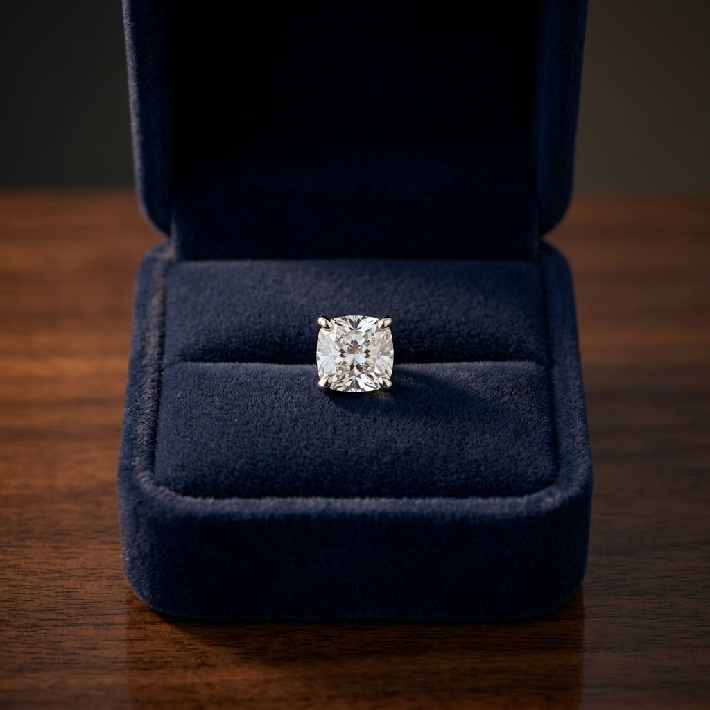 14k White Gold 8-prong Round Brilliant Diamond Stud Earrings (0.75 Ct. T.w., Si1-si2 Clarity, J-k Color) — gift presentation