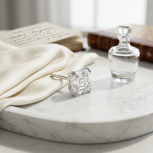 14k White Gold 8-prong Round Brilliant Diamond Stud Earrings (2.09 Ct. T.w., Vs1-vs2 Clarity, H-i Color) — atelier still life