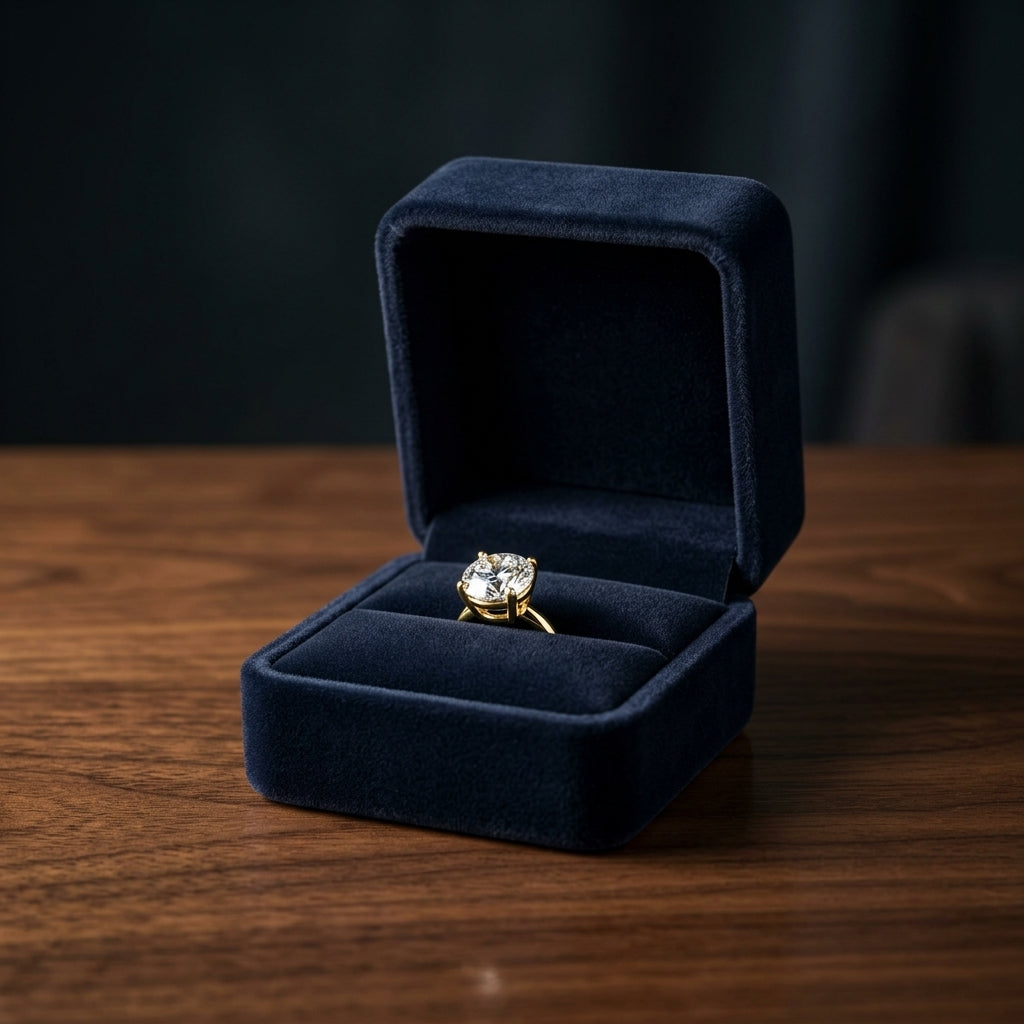 14k Yellow Gold 4-prong Round Brilliant Diamond Stud Earrings (1 Ct. T.w., Si1-si2 Clarity, J-k Color) — gift presentation