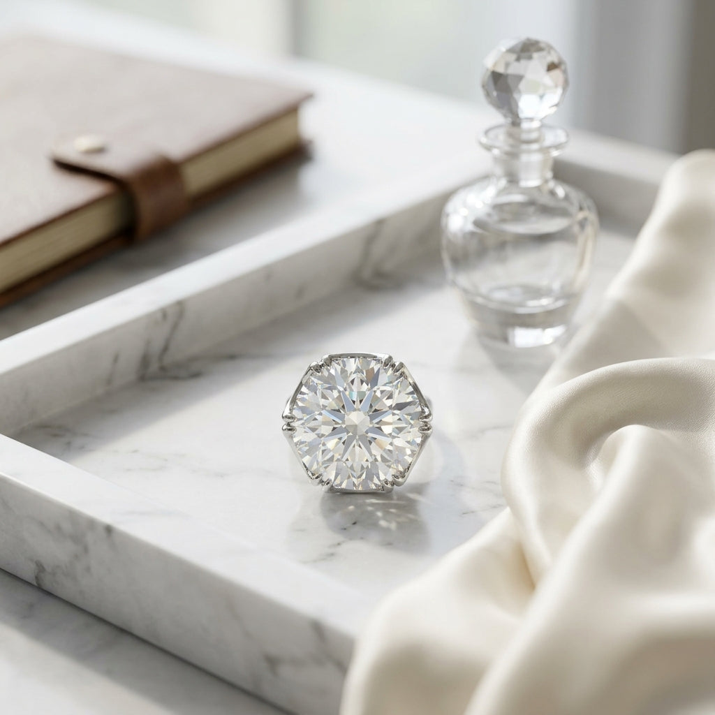 14k Yellow Gold 6-prong Round Brilliant Diamond Stud Earrings (2.09 Ct. T.w., Vs1-vs2 Clarity, H-i Color) — atelier still life
