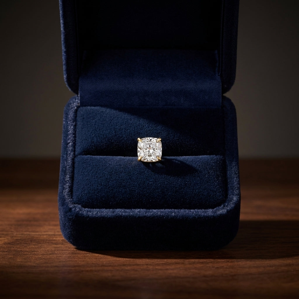 14k Yellow Gold 8-prong Round Brilliant Diamond Stud Earrings (1 Ct. T.w., Si1-si2 Clarity, H-i Color) — gift presentation