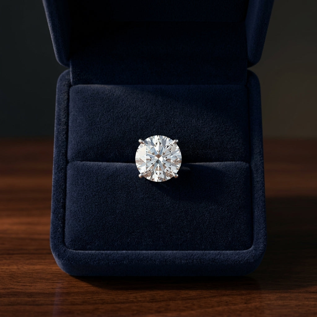 Platinum 4-prong Round Brilliant Diamond Stud Earrings (0.75 Ct. T.w., Si1-si2 Clarity, J-k Color) — gift presentation