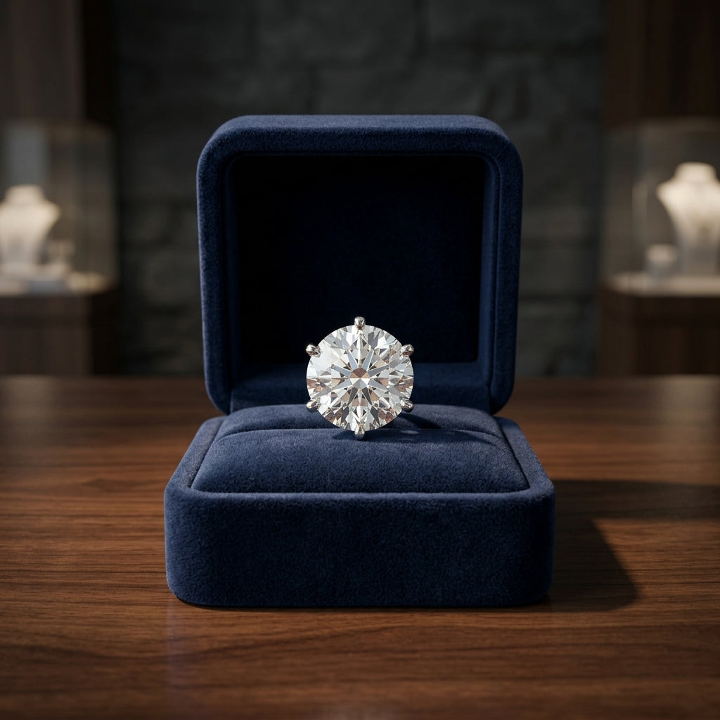 Platinum 4-prong Round Brilliant Diamond Stud Earrings (1.06 Ct. T.w., Vs1-vs2 Clarity, H-i Color) — gift presentation