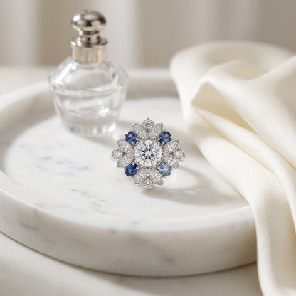 Platinum Bezel Set Round Brilliant Diamond Stud Earrings (0.75 Ct. T.w., Vs1-vs2 Clarity, H-i Color) — atelier still life