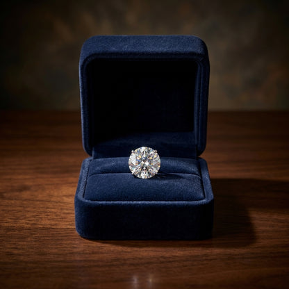 Platinum Bezel Set Round Brilliant Diamond Stud Earrings (0.75 Ct. T.w., Si1-si2 Clarity, J-k Color) — gift presentation