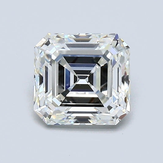1.06 Carat Asscher Diamond, I Color, VS1 Clarity, GIA Certified