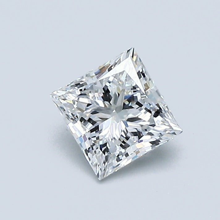 0.70 Carat Princess Diamond, E Color, VVS2 Clarity, GIA Certified