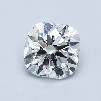 0.80 Carat Cushion Modified Brilliant Diamond, F Color, SI2 Clarity, GIA Certified