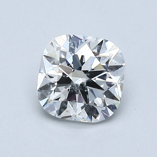 0.80 Carat Cushion Modified Brilliant Diamond, F Color, SI2 Clarity, GIA Certified