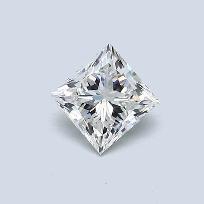 0.50 Carat Princess Diamond, G Color, VS1 Clarity, GIA Certified