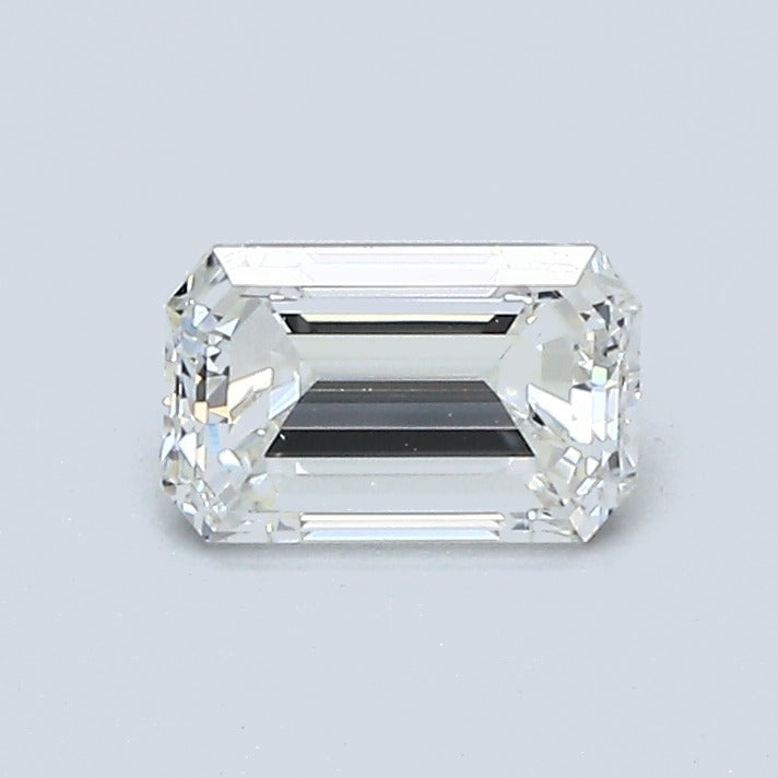 0.70 Carat Emerald Diamond, H Color, VS1 Clarity, GIA Certified