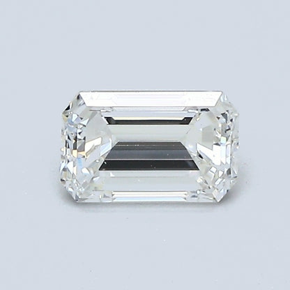 0.70 Carat Emerald Diamond, H Color, VS1 Clarity, GIA Certified