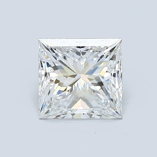 1.01 Carat Princess Diamond, E Color, VS1 Clarity, GIA Certified