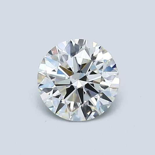 0.70 Carat Round Diamond, I Color, VS2 Clarity, GIA Certified