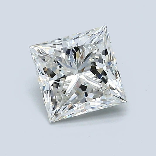 1.07 Carat Princess Diamond, I Color, VVS1 Clarity, GIA Certified