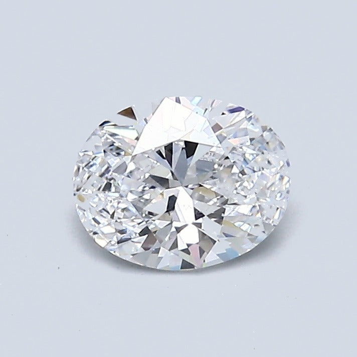 0.70 Carat Oval Diamond, D Color, SI1 Clarity, GIA Certified