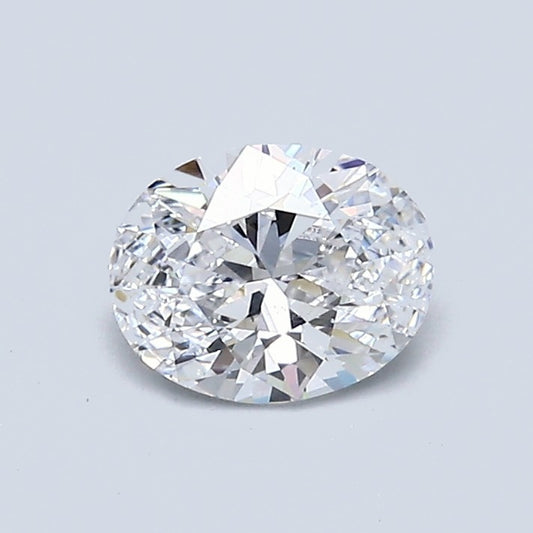 0.70 Carat Oval Diamond, D Color, SI1 Clarity, GIA Certified