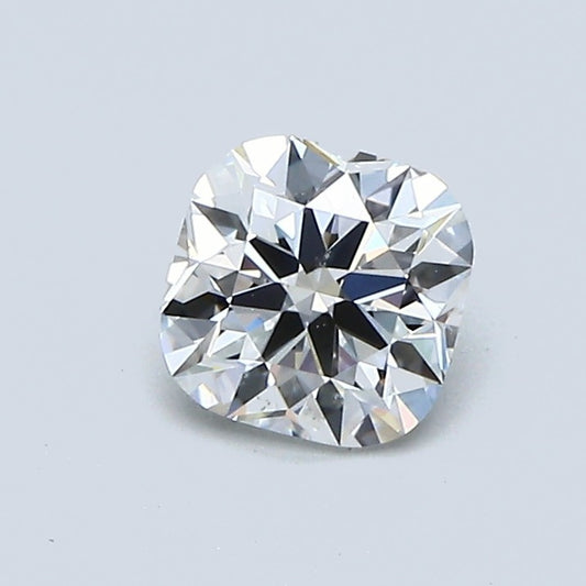 0.71 Carat Cushion Modified Brilliant Diamond, G Color, SI1 Clarity, GIA Certified