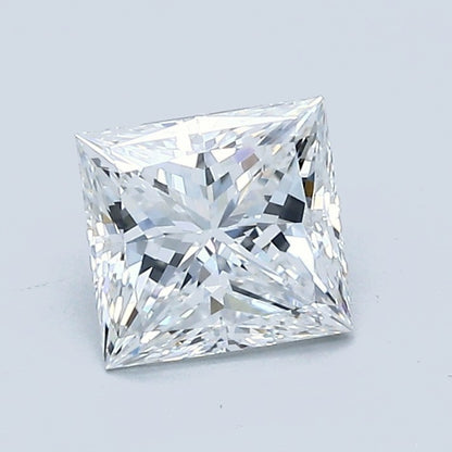 1.03 Carat Princess Diamond, F Color, VVS2 Clarity, GIA Certified