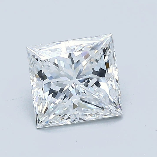 1.03 Carat Princess Diamond, F Color, VVS2 Clarity, GIA Certified