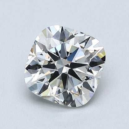 1.05 Carat Cushion Modified Brilliant Diamond, H Color, SI2 Clarity, GIA Certified
