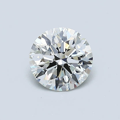 0.70 Carat Round Diamond, I Color, VS2 Clarity