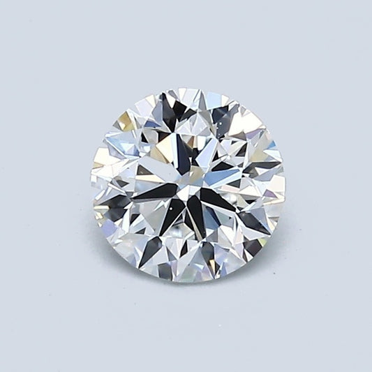 0.70 Carat Round Diamond, E Color, VS1 Clarity, GIA Certified