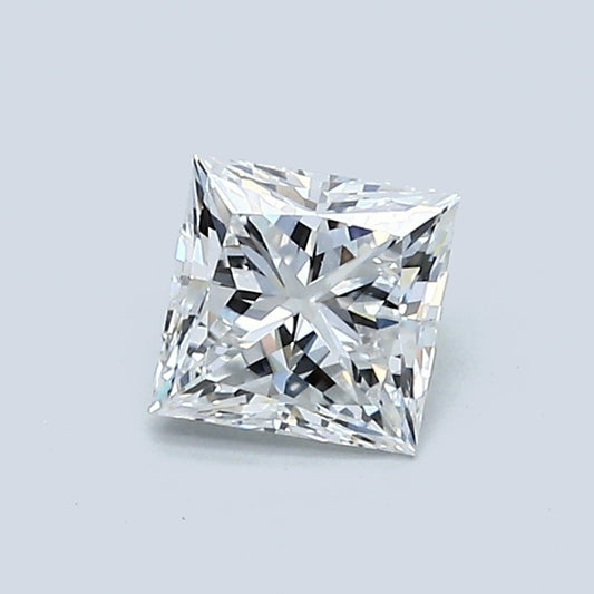 0.73 Carat Princess Diamond, D Color, VS1 Clarity, GIA Certified