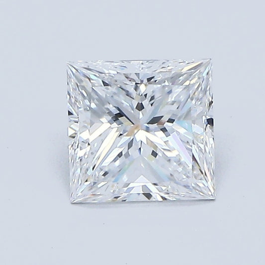 1.01 Carat Princess Diamond, D Color, VS1 Clarity, GIA Certified