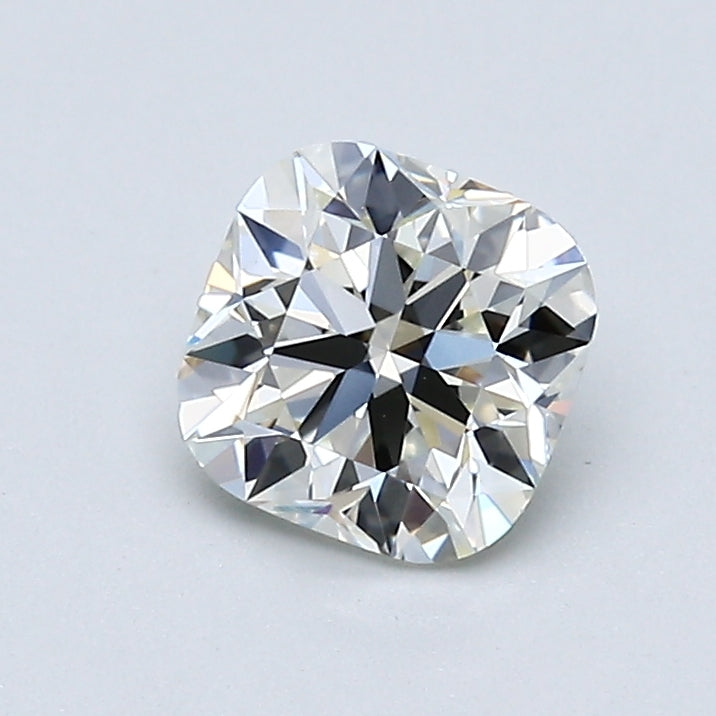 0.93 Carat Cushion Modified Brilliant Diamond, J Color, VS1 Clarity, GIA Certified